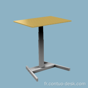 Home Office hauteur Table d&#39;ordinateur réglable ordinateur portable portable debout debout de bureau de levage stable moderne minimaliste